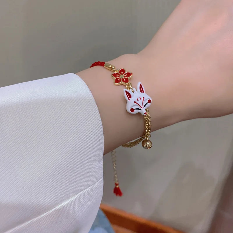 French Romantic Blue Crystal Shell Tassels Bracelet for Women Luxury Y2K Bling Bracelet Exquisite Jewelry Gift